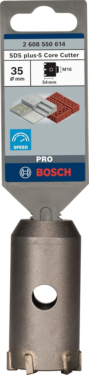 Bosch Accessories Bosch Professional Hohl-Bohrkrone SDS-plus-9 Core Cutter (Ø 35 mm), 35 mm