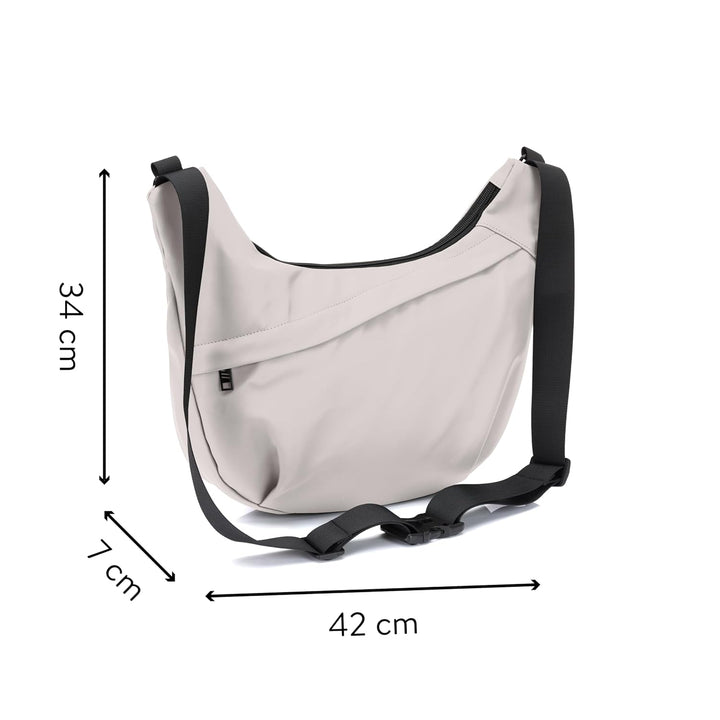Fillikid Daybag, Wickeltasche, Tagestasche, alabaster