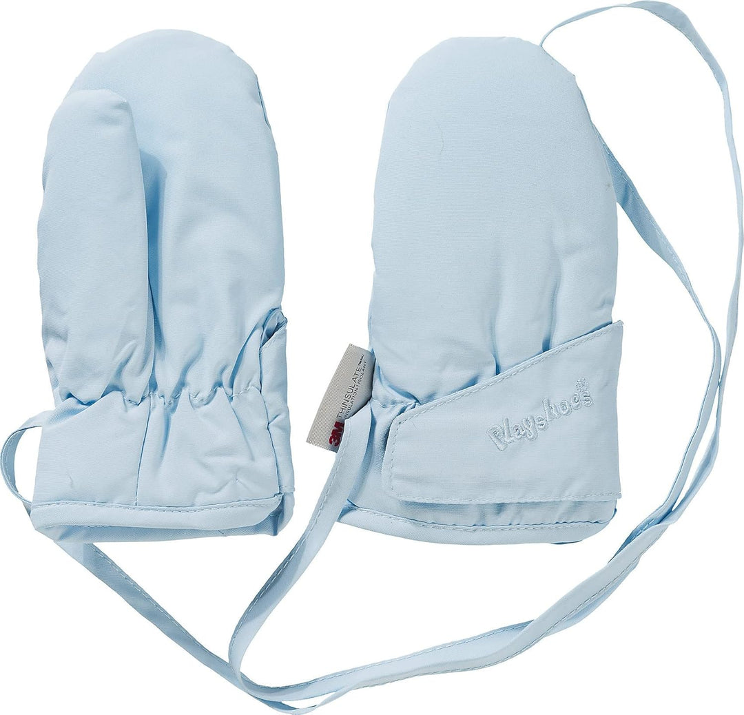 Playshoes Unisex Kinder Baby-Fäustling mit Thinsulate 0 (ca. 0-1 Jahr) Bleu Uni, 0 (ca. 0-1 Jahr) Bl