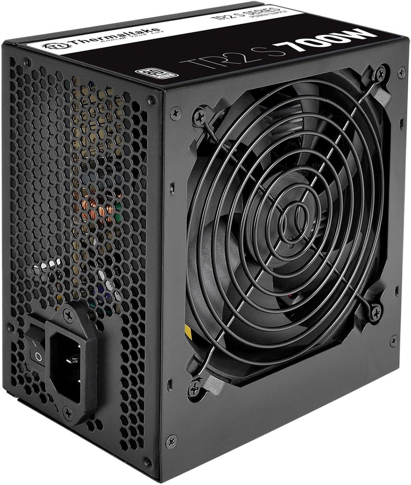 Thermaltake TR2 S 700W | PC-ATX-Netzteil | 80-Plus | leiser 120 Lüfter | EU zertifiziert | schwarz,