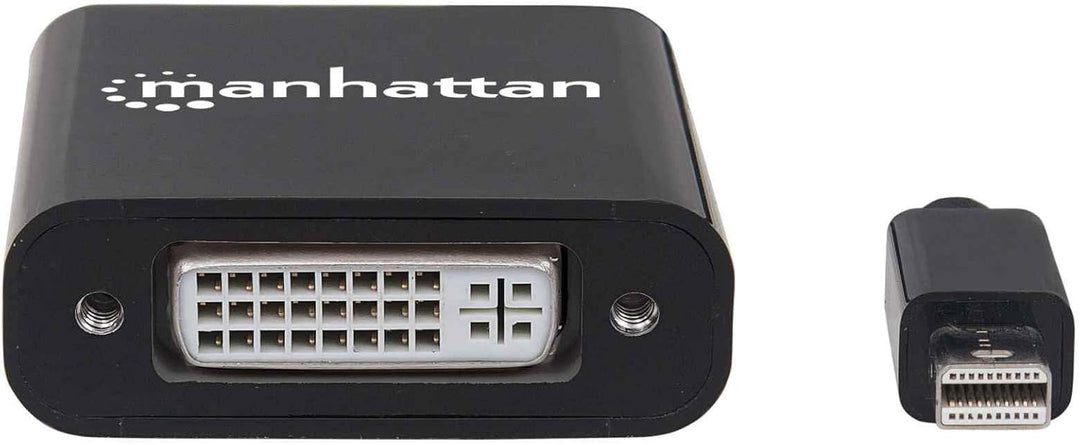 Manhattan 152549 Aktiver Mini-DisplayPort-Stecker auf DVI-I Dual-Link-Buchse schwarz