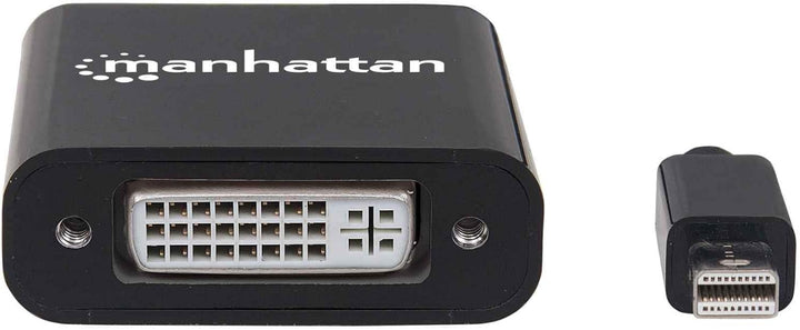 Manhattan 152549 Aktiver Mini-DisplayPort-Stecker auf DVI-I Dual-Link-Buchse schwarz