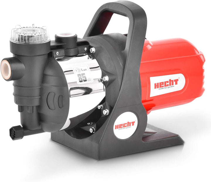 HECHT Kreiselpumpe – leistungsstarke Wasserpumpe mit 1100 Watt (230V), max. 4,5 bar Druck, 4600 l/h