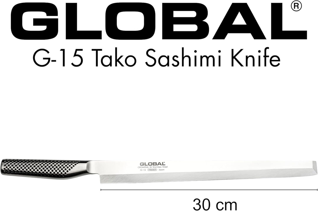 Global G-15 Fischmesser Tako-Schliff 30 cm