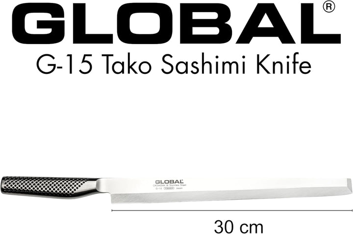 Global G-15 Fischmesser Tako-Schliff 30 cm