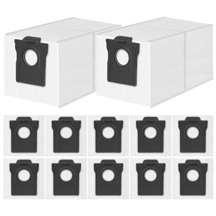 12 Stück Staubbeutel Kompatibel mit Dreame L20/X40 Ultra Complete, L10s/L10/L40/S20/E30 Ultra, L10s