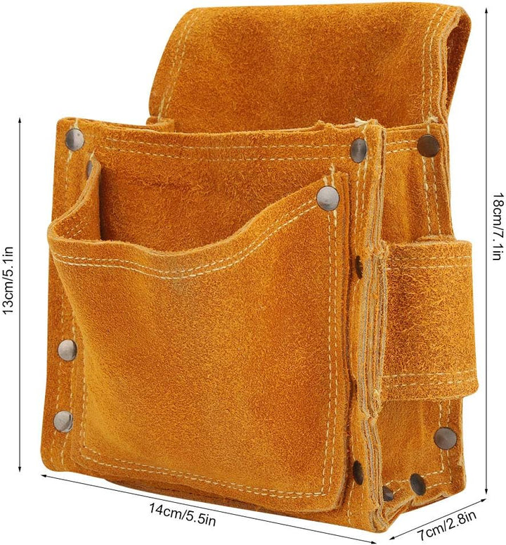 Annadue Werkzeuggürteltasche, Werkzeugtasche für die Holzbearbeitung, Dicke, verschleissfeste Nagelt