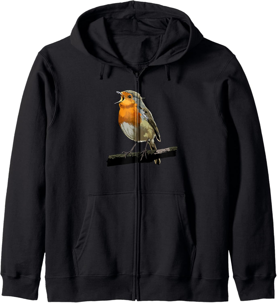Rotkehlchen Vogel Beobachten Singvögel Kapuzenjacke