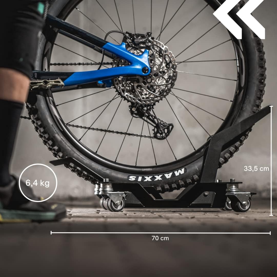 SHREDBROTHERS Fahrradständer E-Bike rollbar Abstellständer Ständer Stabiler Bodenparker MTB Ständer