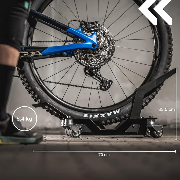 SHREDBROTHERS Fahrradständer E-Bike rollbar Abstellständer Ständer Stabiler Bodenparker MTB Ständer
