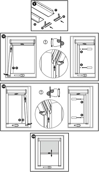 Dachfensterrollo Thermo verdunkelnd für Velux Fakro Fenster Dachrollo - 15 Grössen - 6 Farben (Fakro