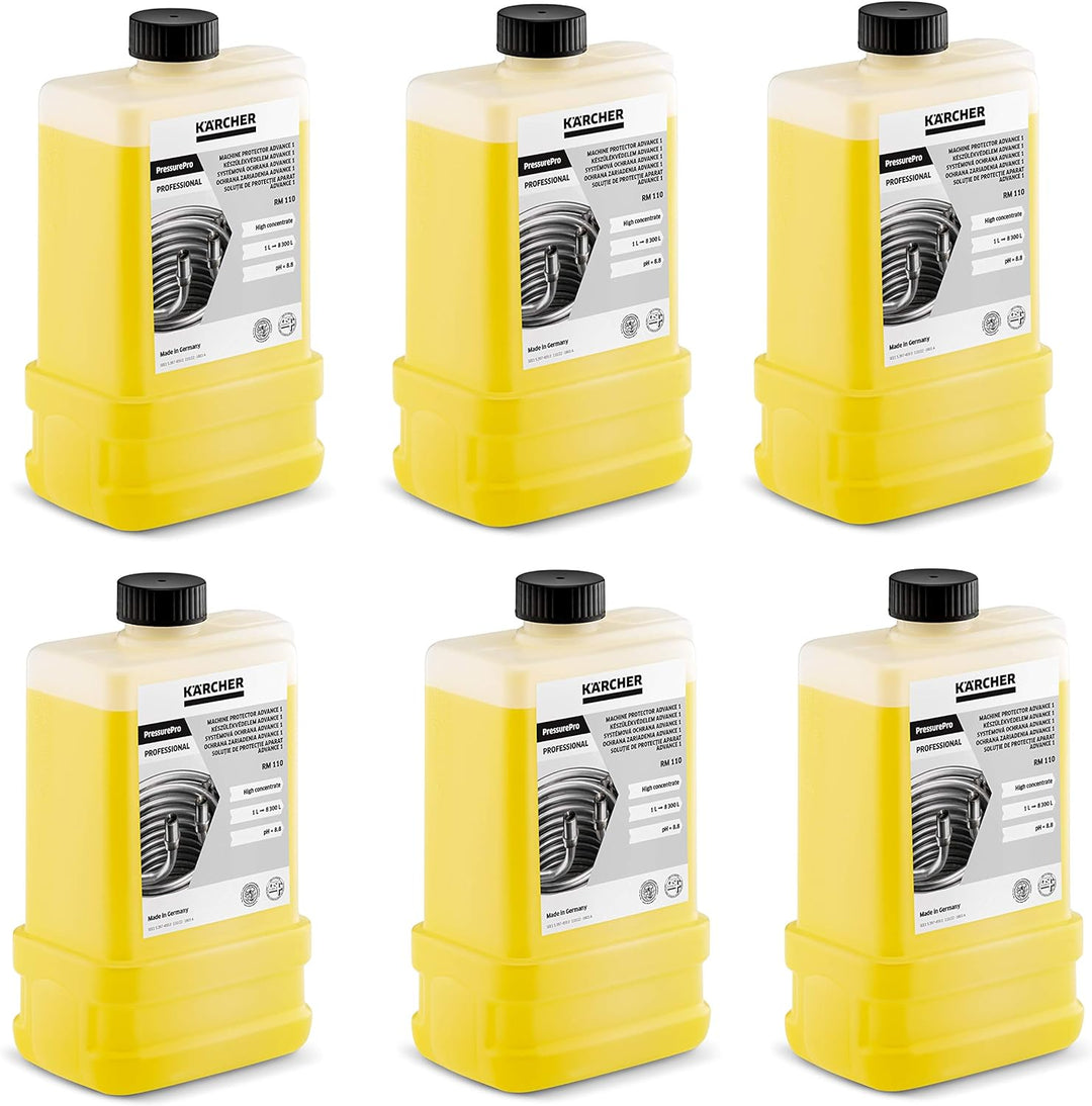 Kärcher Verkalkungsschutz Korrosionsschutz Mittel RM110 für Hochdruckreiniger 6X 1L
