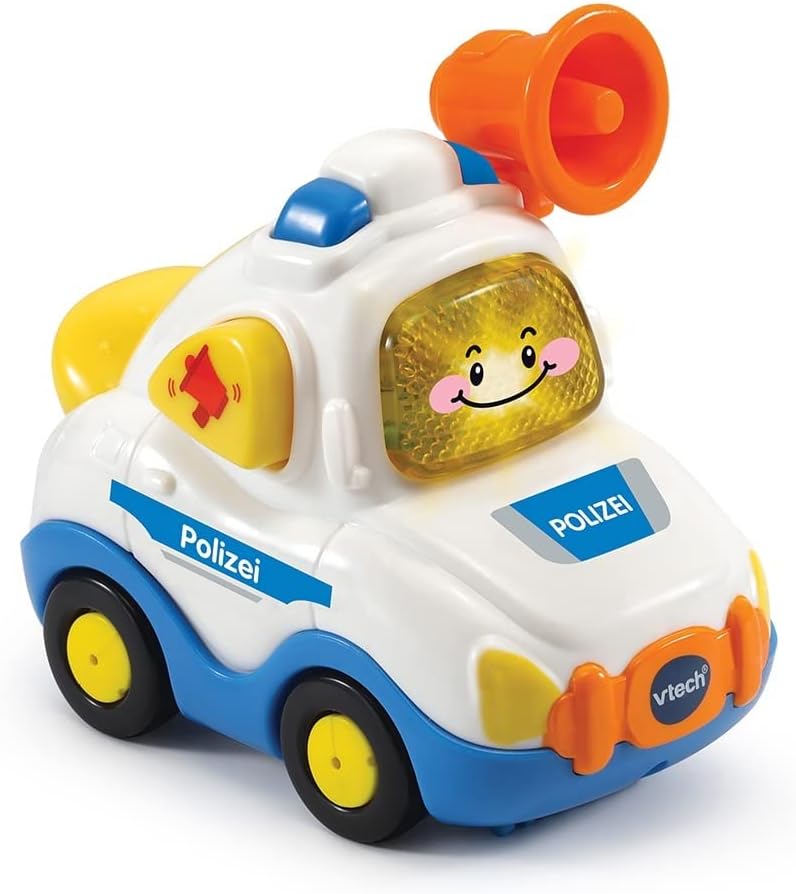 Vtech 80-242104 Tut Tut Baby Flitzer - 3er Set Einsatzfahrzeuge (Feuerwehrauto, Rettungswagen, Poliz