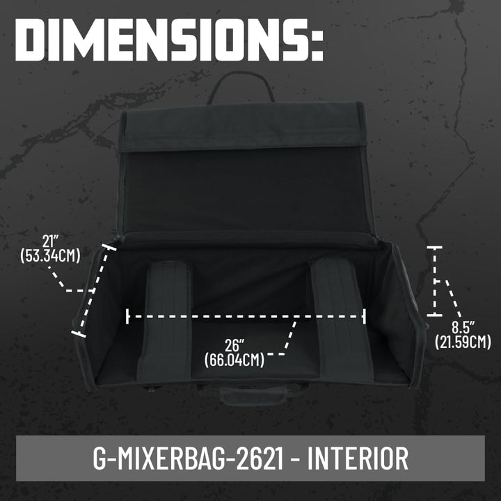 GATOR-Koffer Verstärktes Nylon G-Mixerbag 26" x 21 2621 26" x 21" x 8.5", 2621 26" x 21" x 8.5"