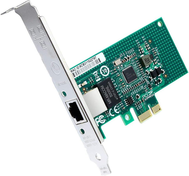 ipolex 1.25G Ethernet-Netzwerkkarte, 1x RJ45+ Port, 10GbE NIC im Vergleich zu Intel i210-T1, unterst