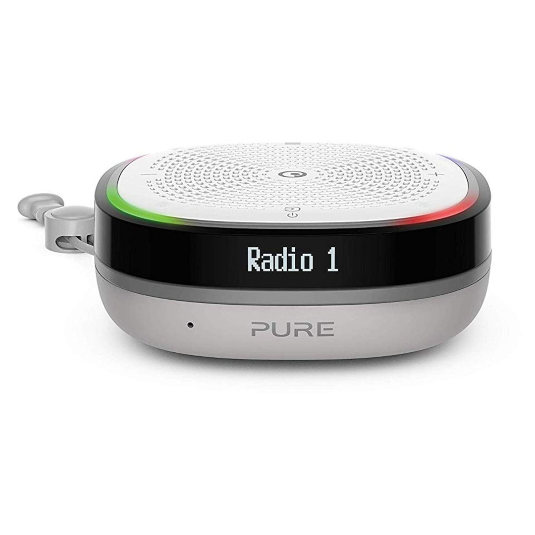 Pure StreamR Splash Outdoor DAB+/FM Smart Radio mit Alexa-Sprachsteuerung und Bluetooth (Wasserfest