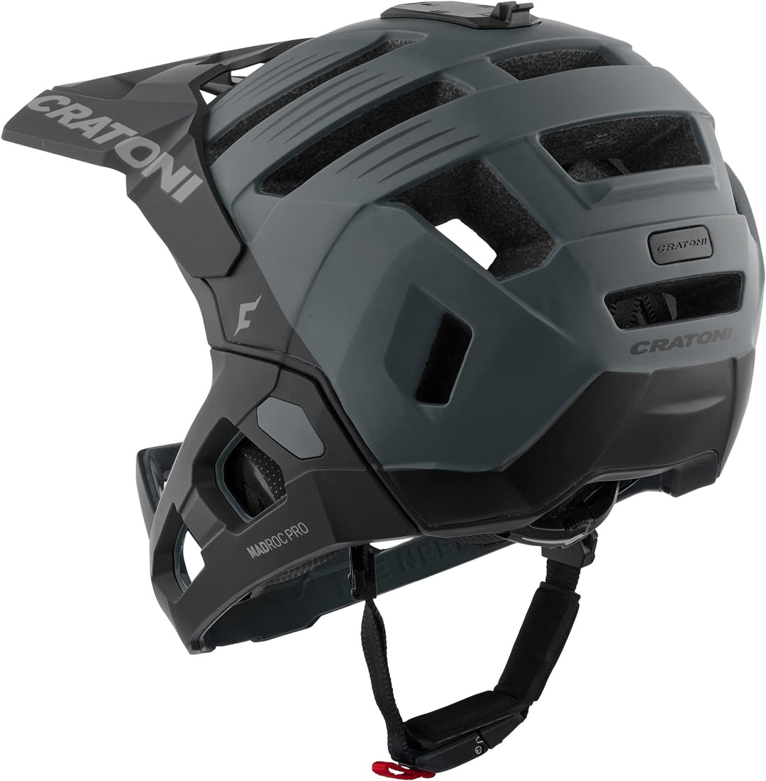 Cratoni MTB-Fahrradhelm Madroc Pro schwarz matt, S