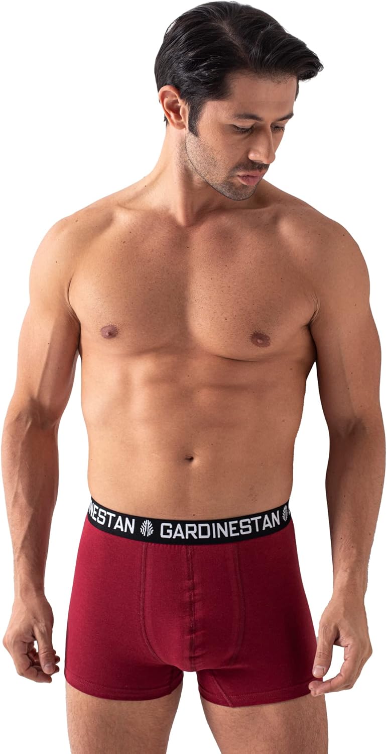 GARDINESTAN JUNG CFO GmbH Boxershorts Herren Männer Baumwolle Hochwertig Elastisch kein Zettel Boxer