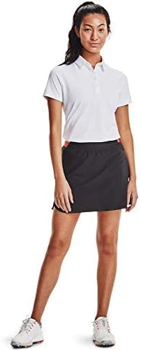 Under Armour Damen Zinger Short Sleeve Golf Polo Short-Sleeve Polos M White-metallic Silver, M White