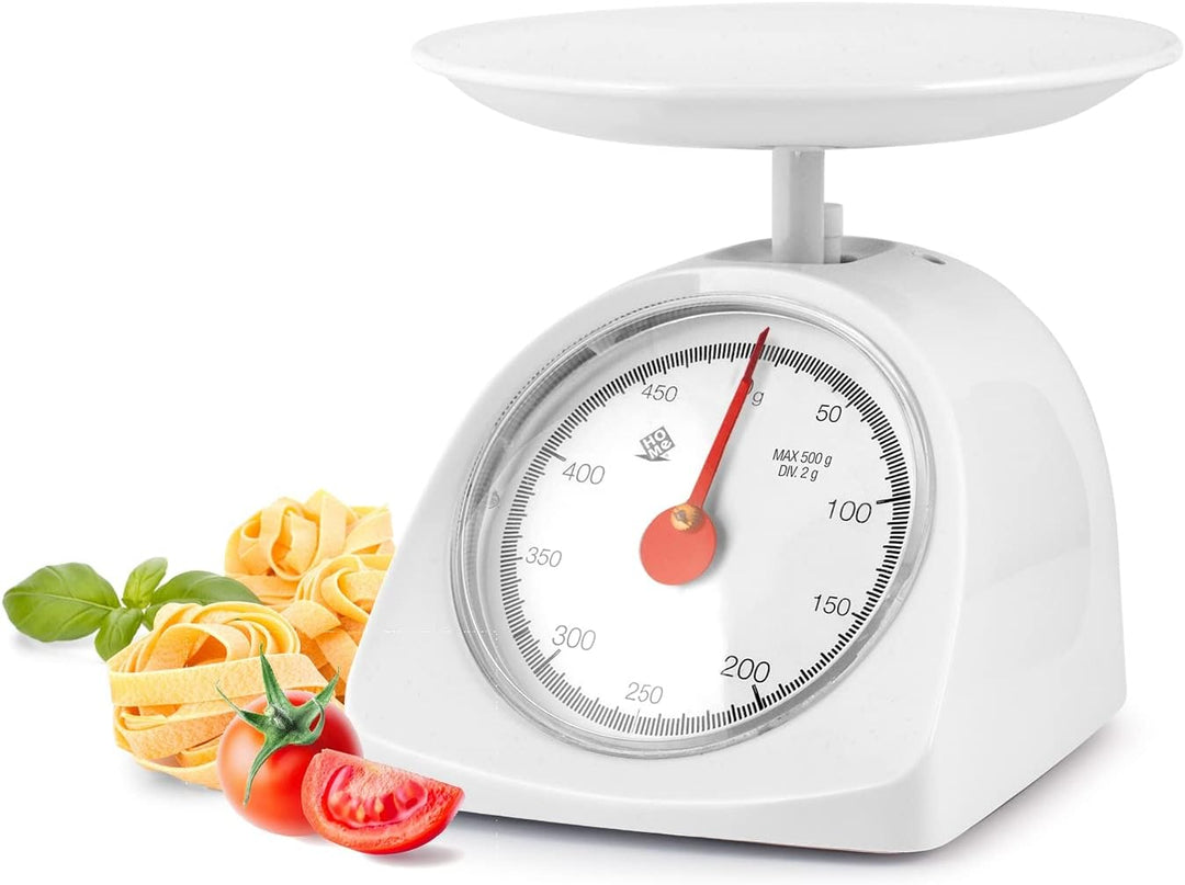 Home Mechanische Küchenwaage, weiss, 0,5 kg