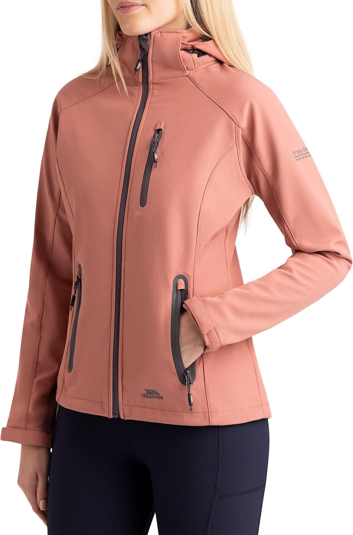 Trespass Damen Bela II Softshelljacke (1er Pack) XS Clay, XS Clay