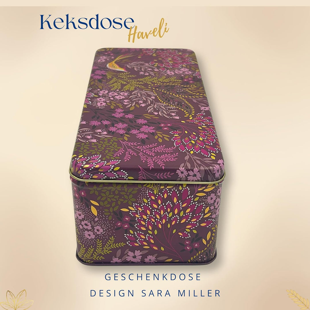 MediMuc Geschenkdose Design Sara Miller - Liebevoll gestaltete rechteckige Vorratsdose - Motiv Havel