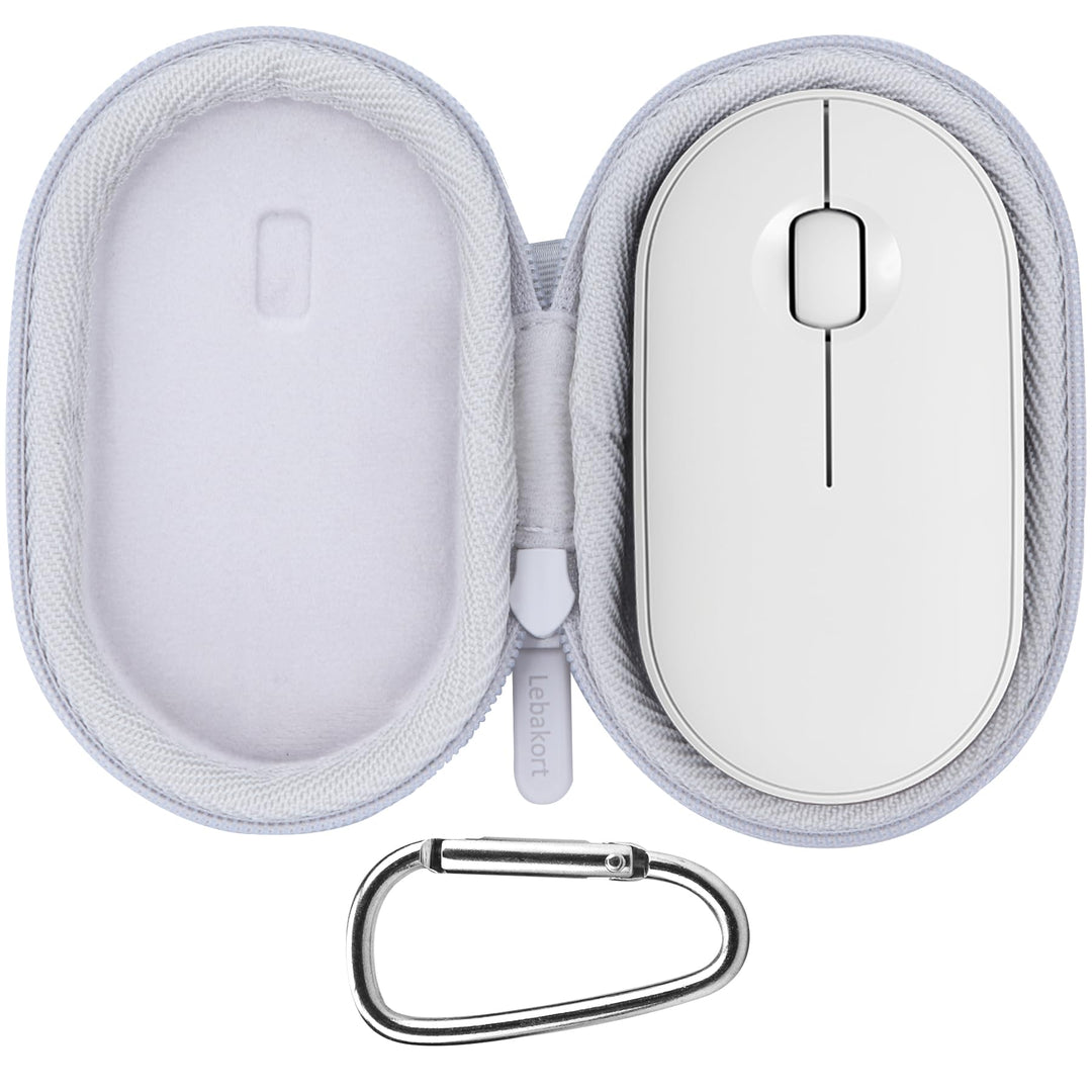 Lebakort Hart Reise Schutz Hülle Etui Tasche für Logitech Pebble Mouse 2 M350s M350 M355 i345 Schlan