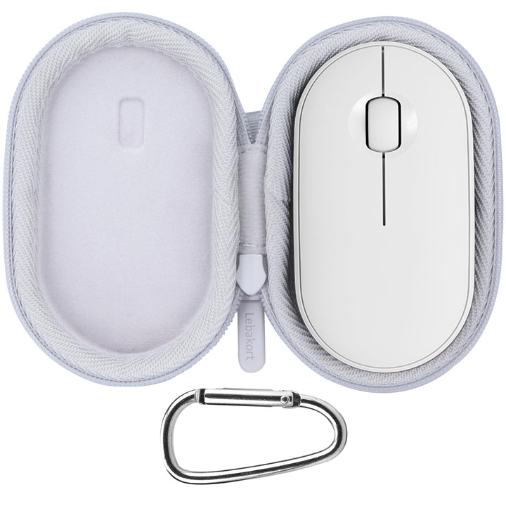 Lebakort Hart Reise Schutz Hülle Etui Tasche für Logitech Pebble Mouse 2 M350s M350 M355 i345 Schlan