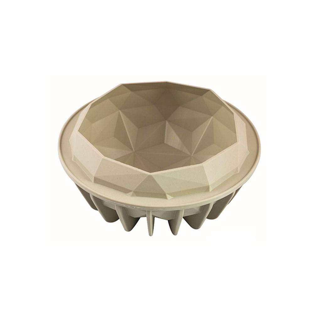silikomart | Silikon-Kuchenform Modern GEMMA, antihaftbeschichtet, 1er Pack Kuchenform, 3D Design, Ø