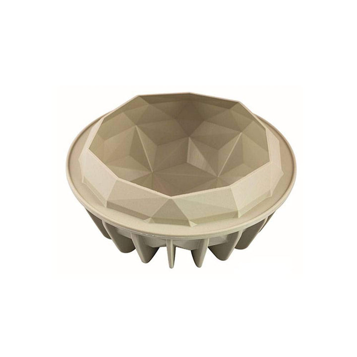 silikomart | Silikon-Kuchenform Modern GEMMA, antihaftbeschichtet, 1er Pack Kuchenform, 3D Design, Ø