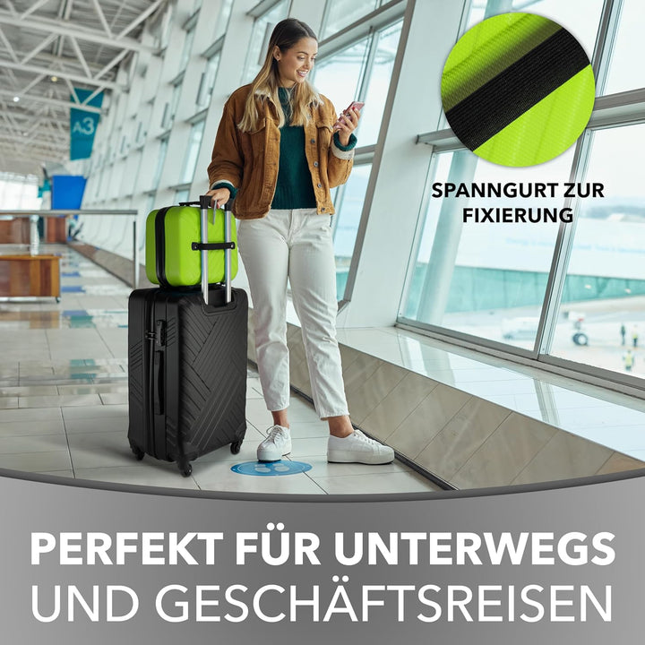 Xonic® Design Kosmetikkoffer aus ABS Hartschale – Robustes Beautycase als Handgepäck - Kosmetiktasch