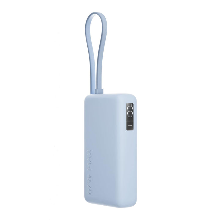 Xiaomi 22.5W Power Bank mit Integriertem Kabel - 10000mAh, Schnellladefunktion, lädt 3 Geräte gleich