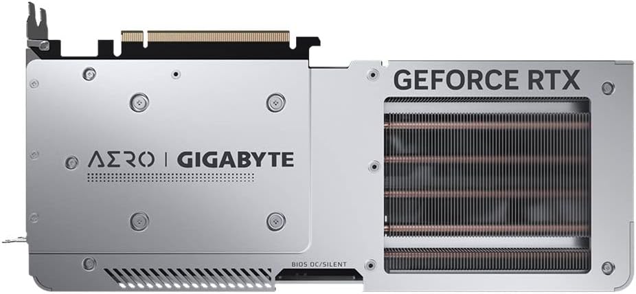 GIGABYTE GeForce RTX 4070 AERO OC 12GB Graphics Card - 12GB DDRX6 21Gbps 192bit, PCI-E 4.0, Core 256