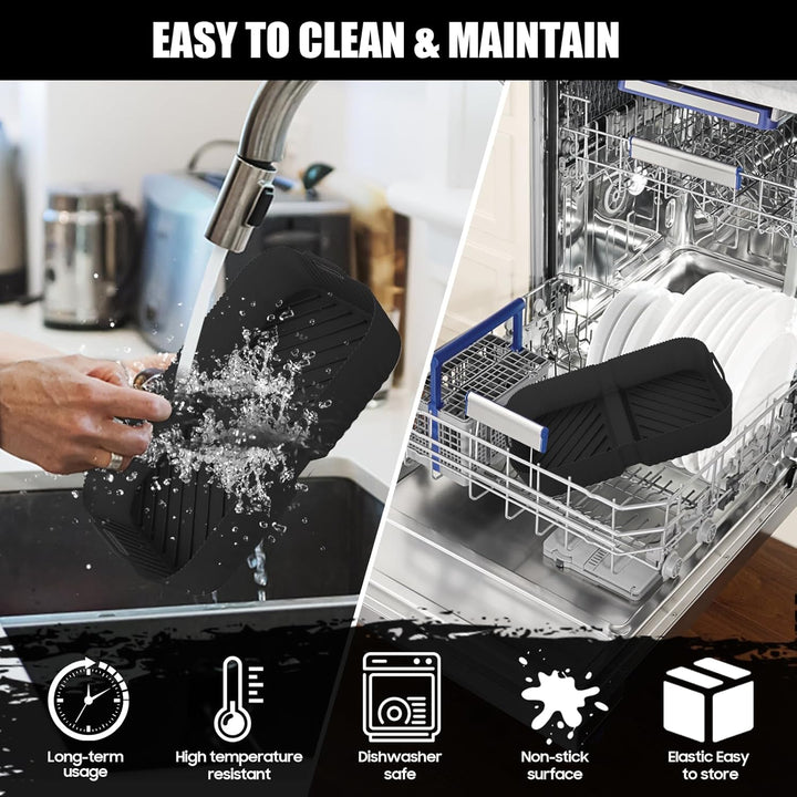 18 Stück Heissluftfritteuse Zubehör | Airfryer Zubehör für Ninja Foodi Flexdrawer 10,4 L Heissluftfr