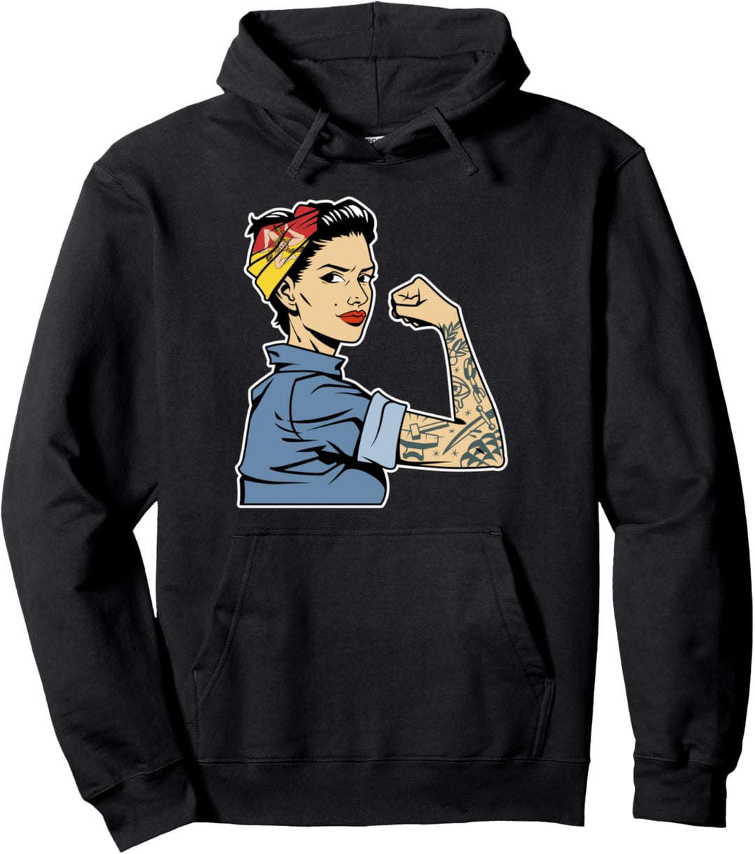 Starke Sizilianerin Sicilia Sizilien Pullover Hoodie