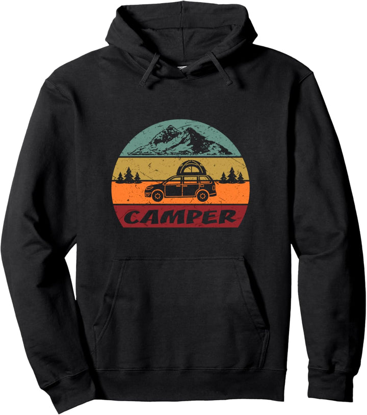 Auto Camping Wohnmobil Dachzelt Micro Camper Pullover Hoodie