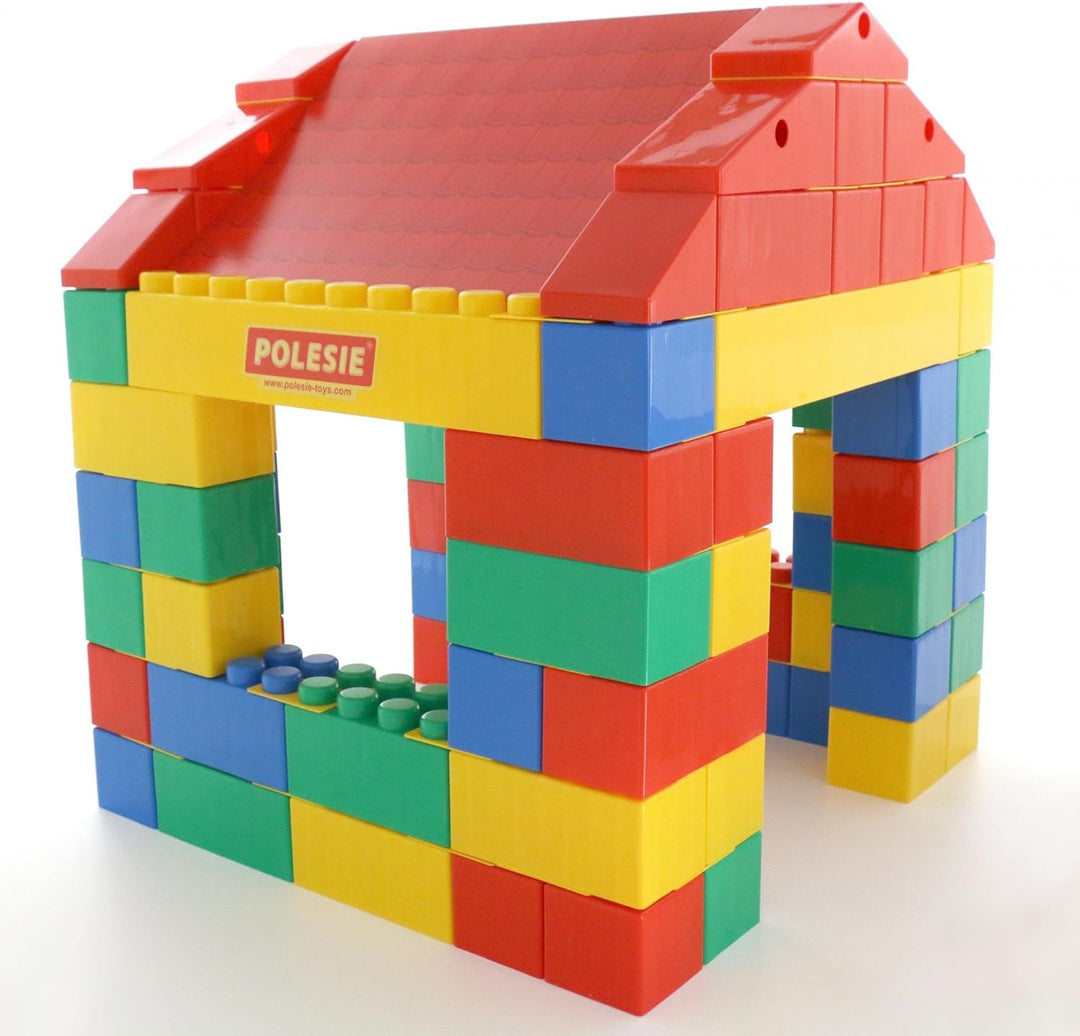 Polesie 37473 Haus aus XXL Bausteine, 134-tlg