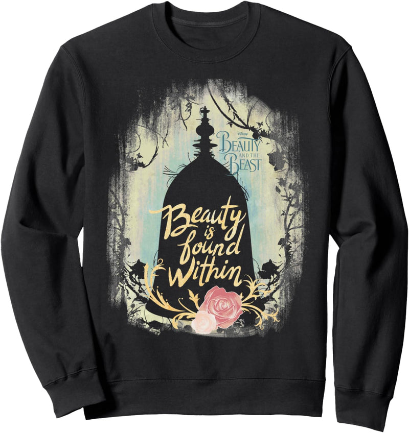 Disney Beauty And The Beast Beauty Is Found Within Rose Sweatshirt