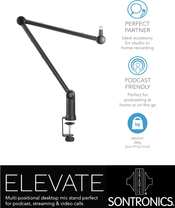 Sontronics ELEVATE broadcast stand