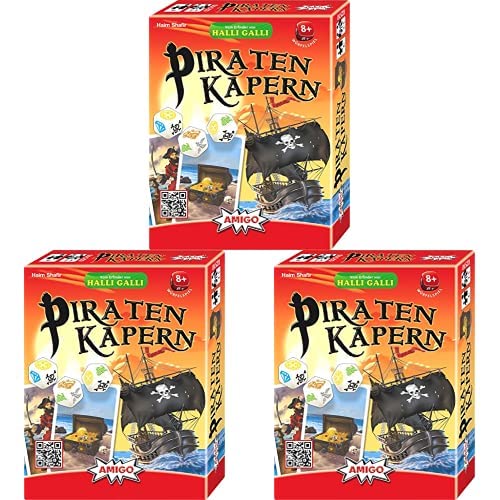 AMIGO 02510 - Piraten Kapern, 3er Pack, 3er Pack