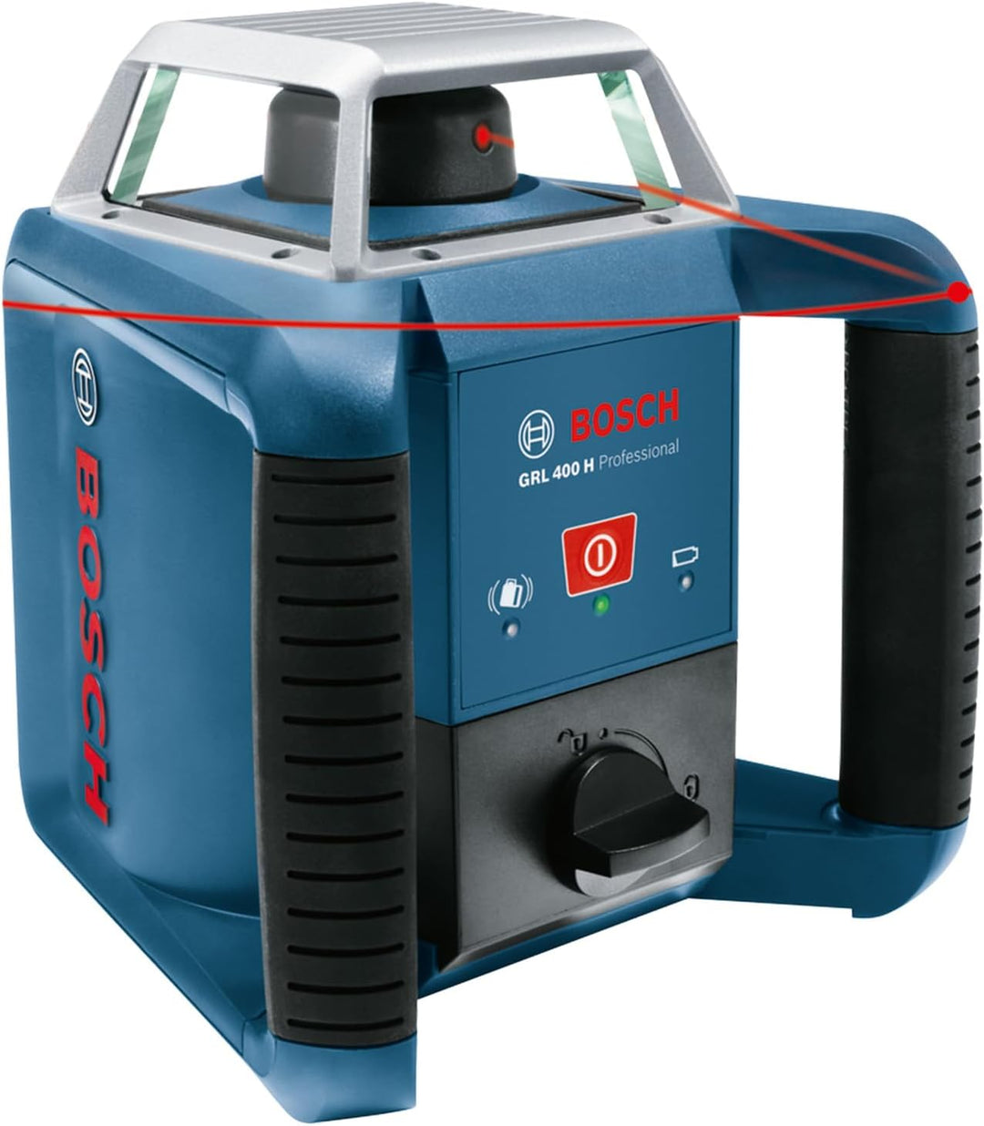 Bosch Professional Rotation Laser Level GRL 400 H (Ein-Knopf Bedienfeld, LR 45, Arbeitsbereich: bis