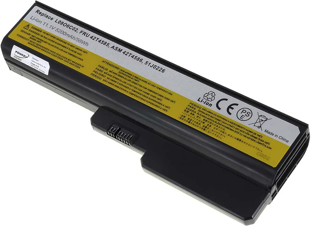 Akku für Lenovo Typ ASM 42T4586, 10,8V, Li-Ion