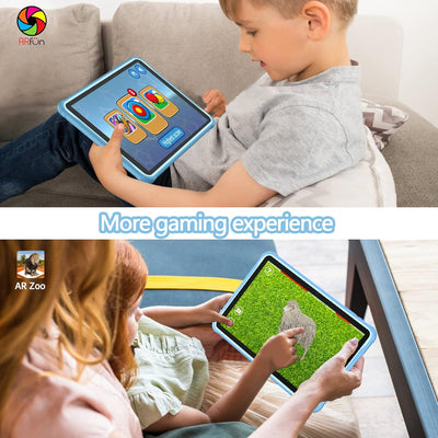 PRITOM Kinder Tablet 10 inch, Android 10,3G Telefon Tablet, Kindersicherung, WiFi Tablet für Kind, 6