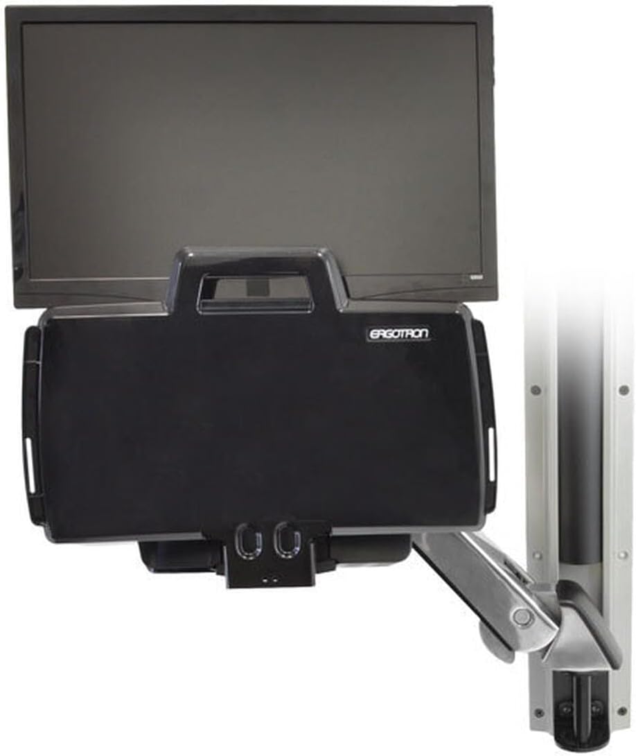 Ergotron StyleView Sit-Stand Combo Arm bis 61 cm Aluminium, 45-266-026