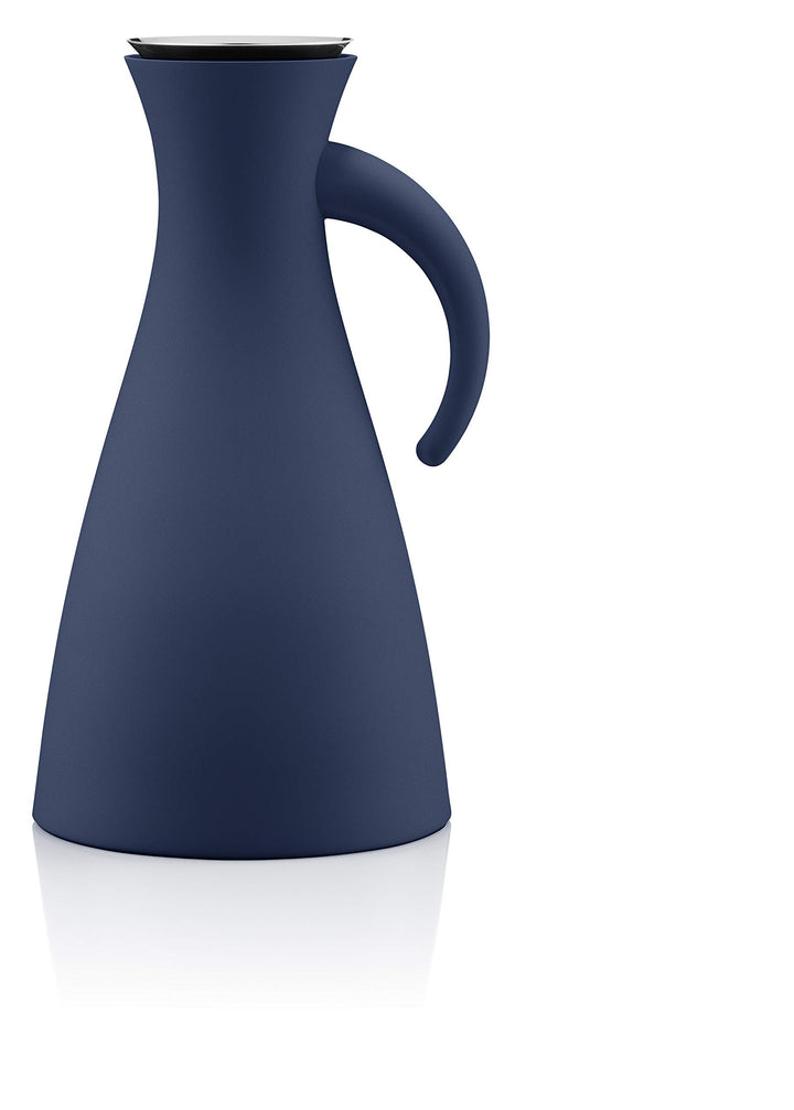 EVA SOLO | Isolierkanne 1,0l Navy blue | 100% tropffreie | Marinenblau, Marinenblau