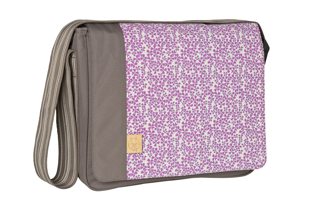 LÄSSIG Baby Wickeltasche Babytasche Stylische Umhängetasche inkl. Wickelzubehör/ Casual Messenger Ba