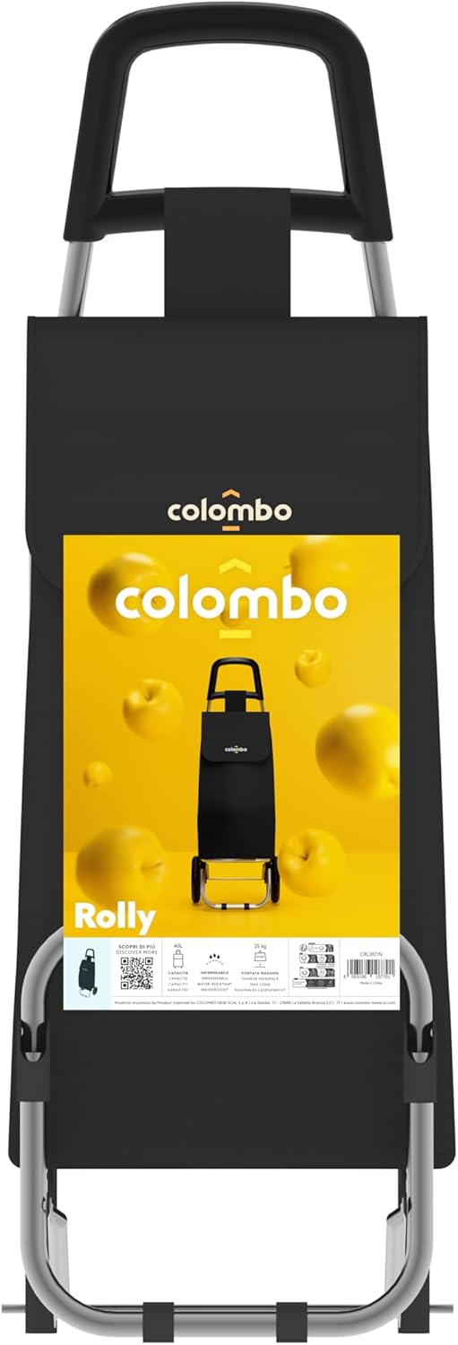 Colombo Unisex Crl001n Shopping Trolley, Schwarz, L EU