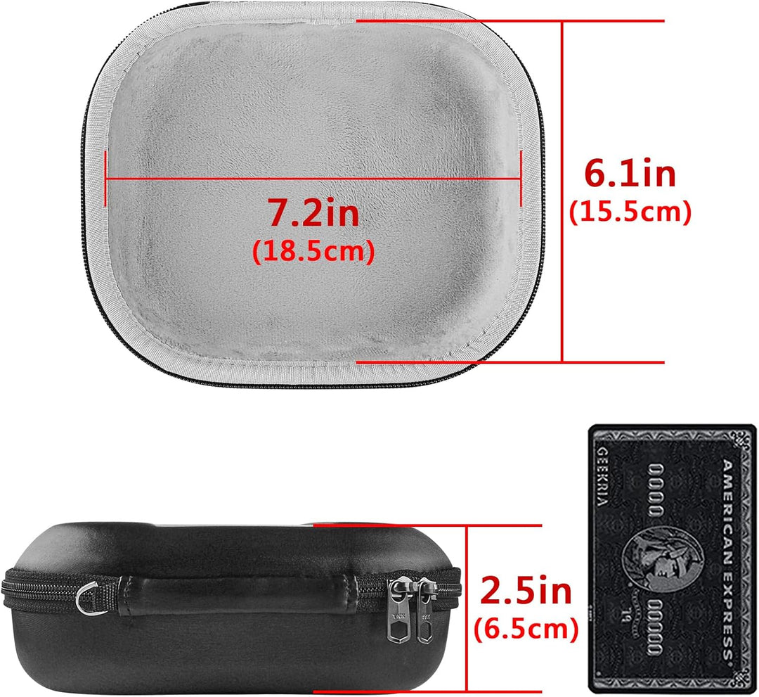 Geekria Tasche Kopfhörer, Schutztasche für Headset Case, Hard Tragetasche,Hard Shell Carrying Case/H