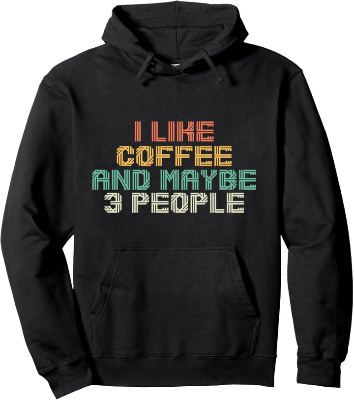 Coffee I Kaffee-Trinker I Geschenk-Idee I Caffe Sprüche Pullover Hoodie