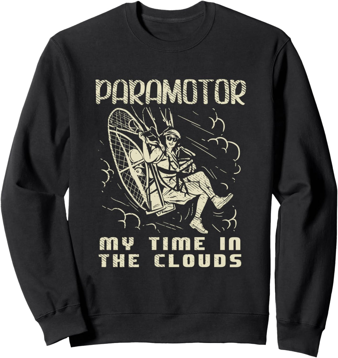 Motorschirm Paramotor Powered Paragliding Gleitschirmfliegen Sweatshirt